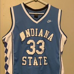 Nike #33 Larry Bird Indiana State Sycamores